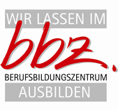 Hinweis: Ausbildung im Berufsbildungszentrum bbz.
